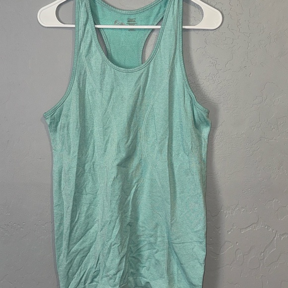 Zyia Turquoise Copper Charged Tank Top - Picture 1 of 5